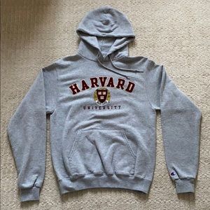 Champion Gray Harvard Sweatshirt Size S